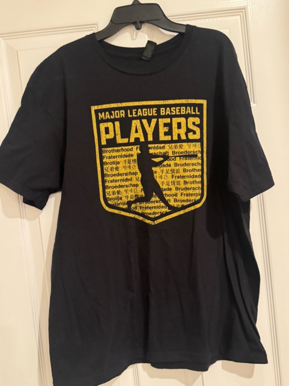 Major League Baseball Players Graphic Tee - Black & Yellow